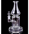 GRAV Helix™ Clear Straight Base Bong