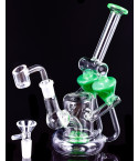 Emerald Essence - Microscope Recycler Bong/Dab Rig