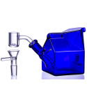 Chill Glass Milk Carton - Blue