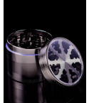 HerbCyclone Prison - Four Piece Grinder Gun Metal