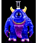 One-Eyed Menace Bong - Blue