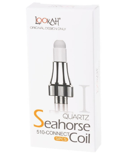 Lookah® - Seahorse Quartz Coils 510-Connect - 5 Coils