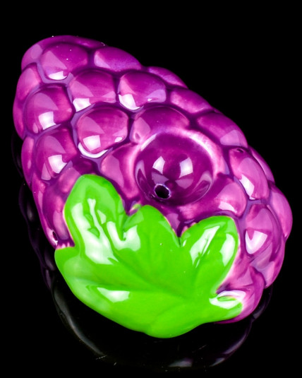 VineDreams Grape Ceramic Hand Pipe