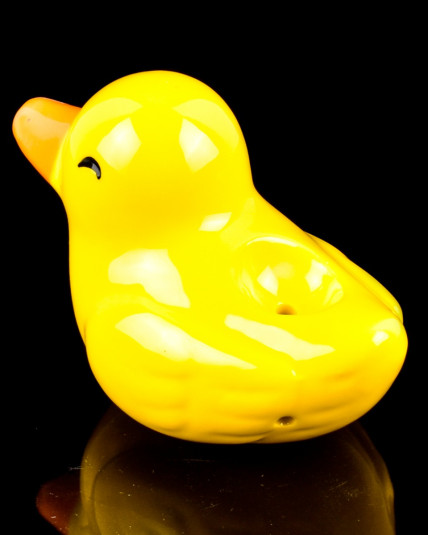 Puffin' Lil Duck Ceramic Pipe