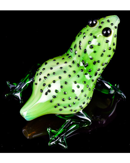 Michigan J Frog - 6" Quadruple Legged Animal Glass Pipe
