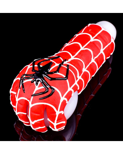 The Webbing - 5" Spiderman Glass Hand Pipe