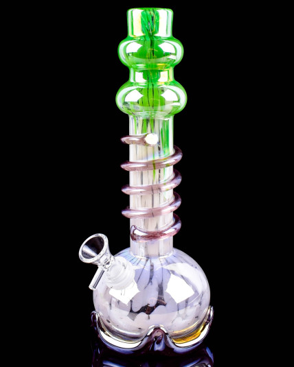 Eclipse Tower Wire Wrapped Round Base Bong
