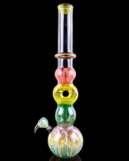 The Grand Lux Triple Bubble Fumed Bong
