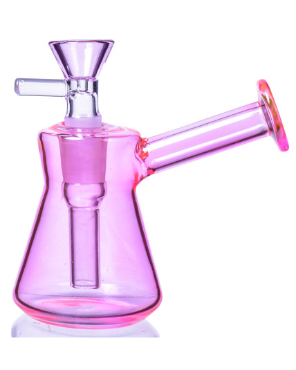 Eternal Hourglass Mini Bong - Neon Pink