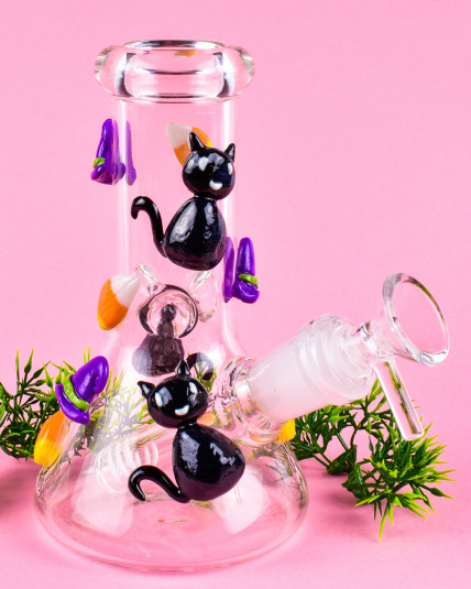 Charmed Cat Potion Mini Beaker Bong