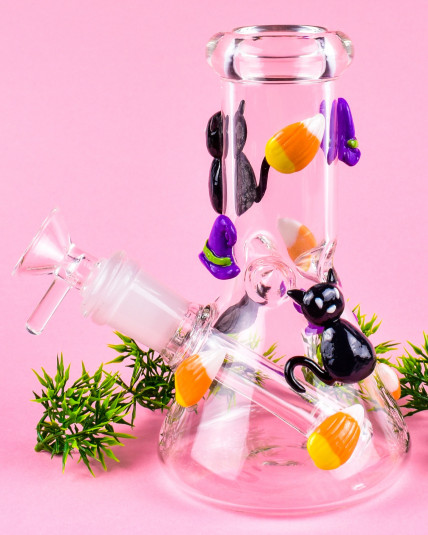 Charmed Cat Potion Mini Beaker Bong