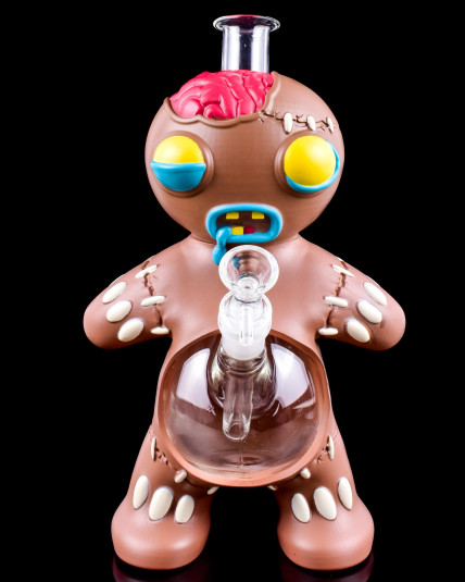 Scary Gingerbread Man Bong