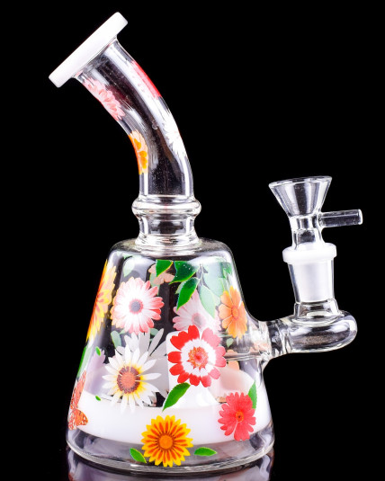 The Floriculture - Flower Decal Bong - Daffodil's