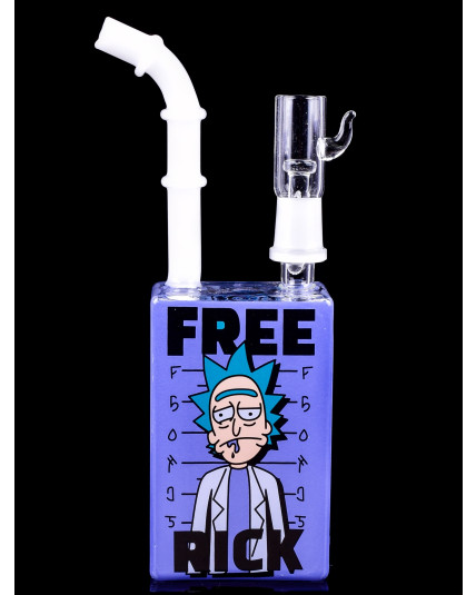 The Mug Shot - 8" Rick & Morty Juice Box Dab Rig