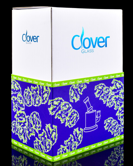 FestiBlast - Clover Glass - 420 Celebration Mini Bong/Dab Rig