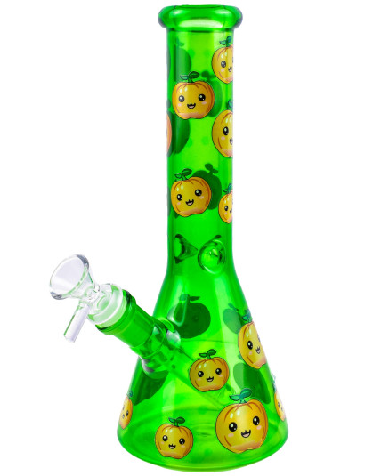 Pumpkin Pals Cute Beaker Bong
