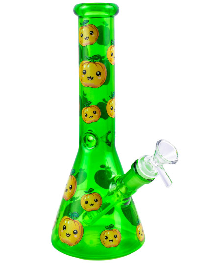 Pumpkin Pals Cute Beaker Bong