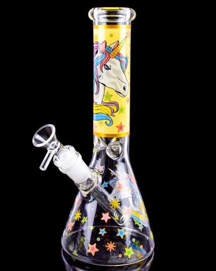 Starlight Unicorn Beaker Bong