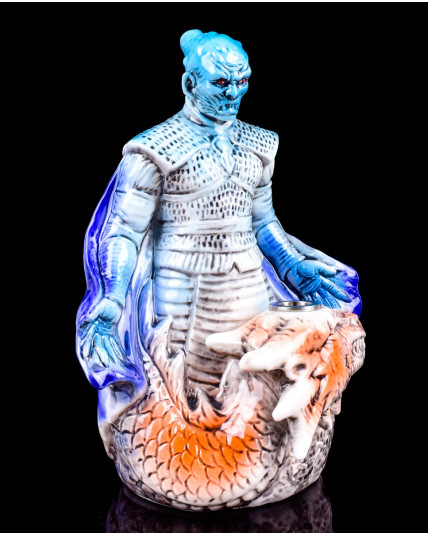 The King of Dead - 8" Ceramic Colorful Bong