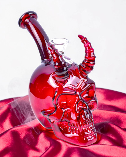 Inferno Horn Skull Bong