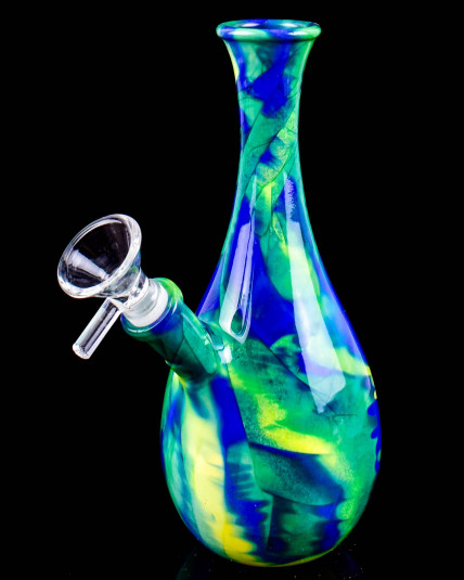 Ethereal Flow Marble Vase Bong