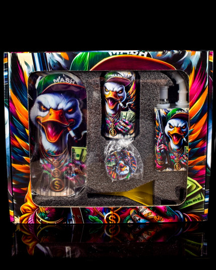 Gangsta Duck Juice Box Bong Set