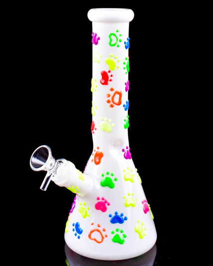 Twilight Paw Glow In The Dark Beaker Bong
