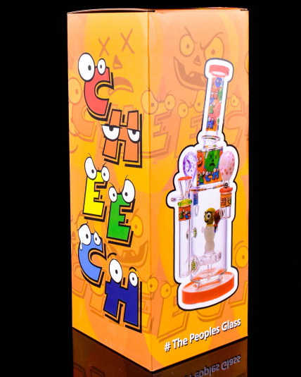 Cheech Glass – Cartoon Drip Real Life Confusion Bong w/ 2 Glass Hand Pipes