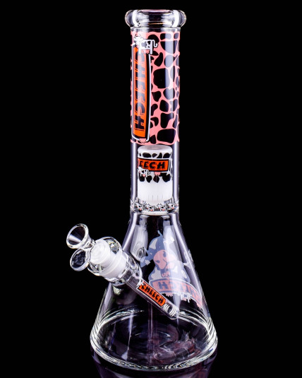 Cheech Glass – Strawberry Milk Cow Beaker Bong