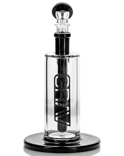 GRAV® Upright Bubbler & Dab Rig - Black