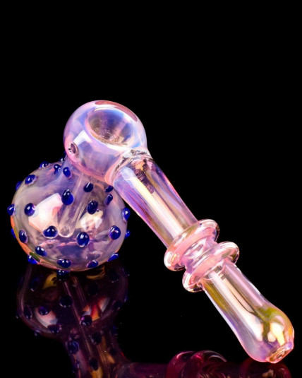 Thor's Hammer - 5" Golden Fumed Hammer Bubbler