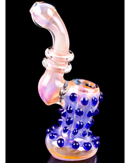 SmokeDigger - 7" Golden Fumed Sherlock Bubbler