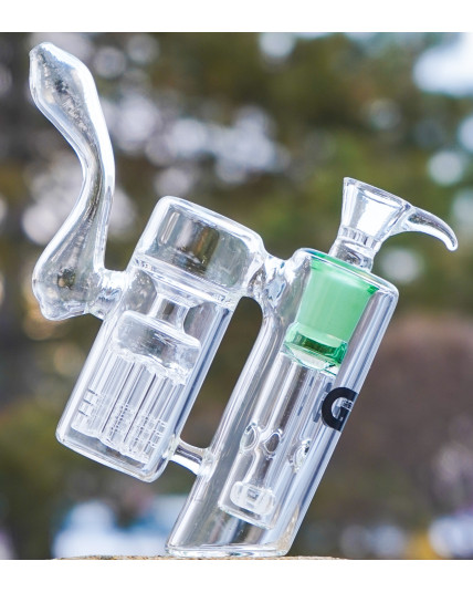 Grace Glass® - 7" Double Chamber w/ Dual Perc Bubbler