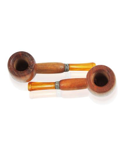 Meerschaum wooden pipe - maple