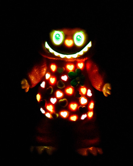 Lafufu Glow In The Dark Bong - Pink