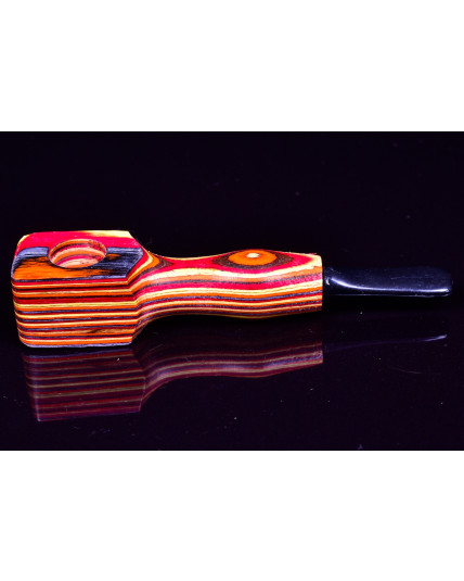 4" Colorful Wooden Pipe and Made With Quality wood