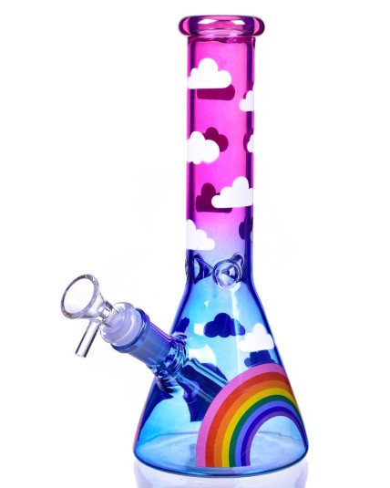 Rainbow Reverie - Color Spectrum Pink Girly Bong 