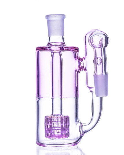  Rosy Residue Catcher Angle Shower Head Perc -14mm Pink
