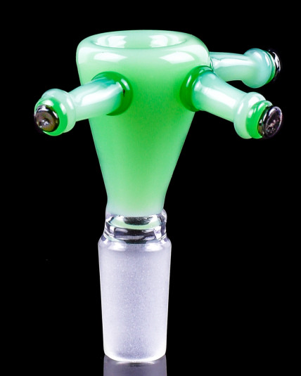 14mm Male Emerald Grip Bowl
