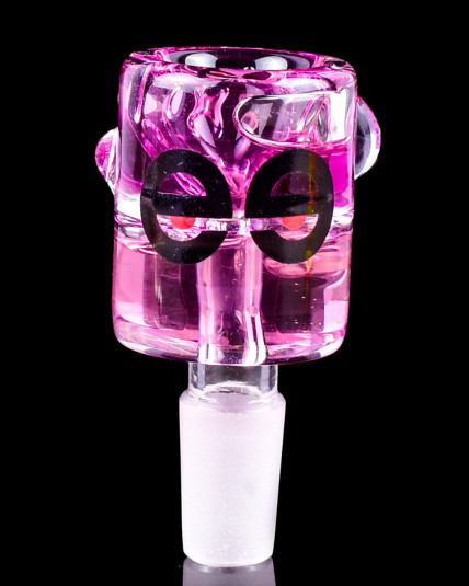 Cheech™ - 14mm Dual Glycerin Freezer Bowl - Pink/Purple