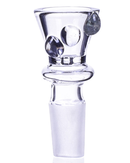 14mm Triple Accent Deep Bowl - Clear