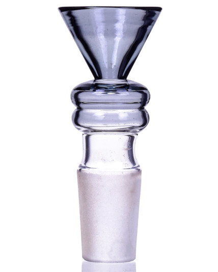 14mm Double Ring Around Deep Bowl - Black Ice