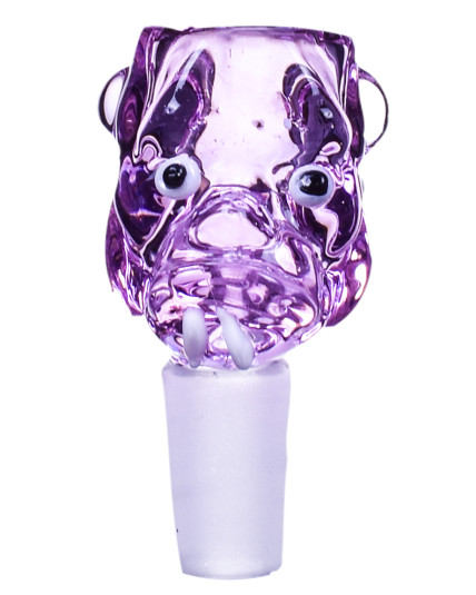 High Gorilla - 14mm Male Dry Herb Bowl - Pink