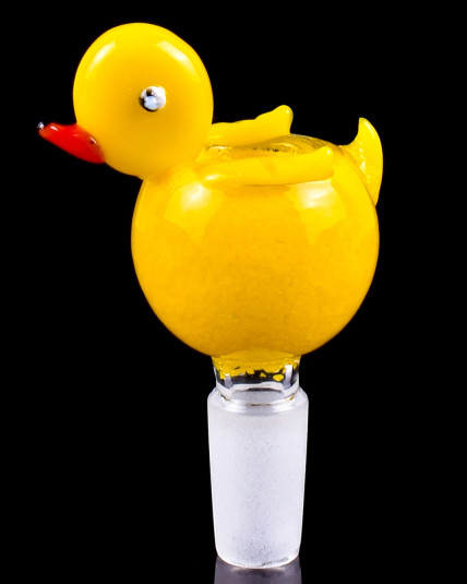 Cute Ducky - 14mm Male Dry Herb Bowls