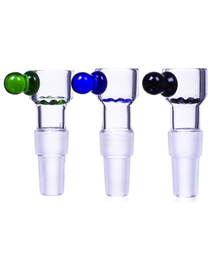 Dual Use 14mm/18mm Dry Herb Bowl w/ Built-in Screen