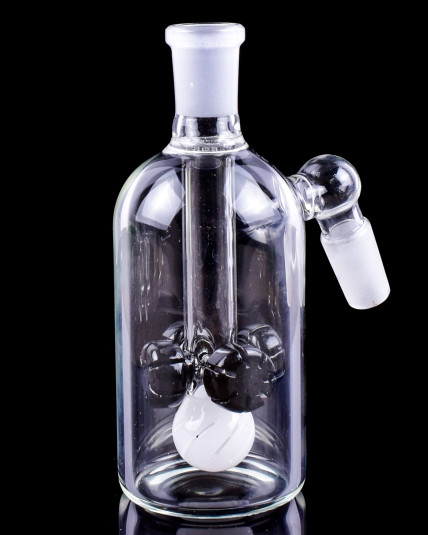 14mm 45° Showerhead Button Perc Ash Catcher - Buy 1 Get 1 Free!!