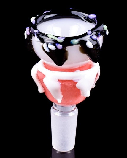 Dripping Donut 14mm Male Bowl
