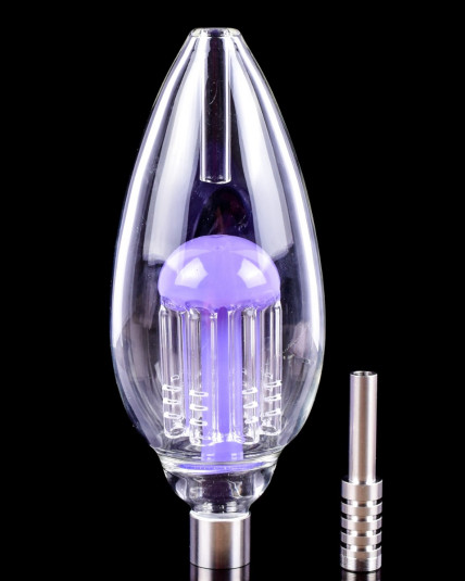 Amethyst Dream - Nectar Collector w/ Metal Tip Set by Green Horn