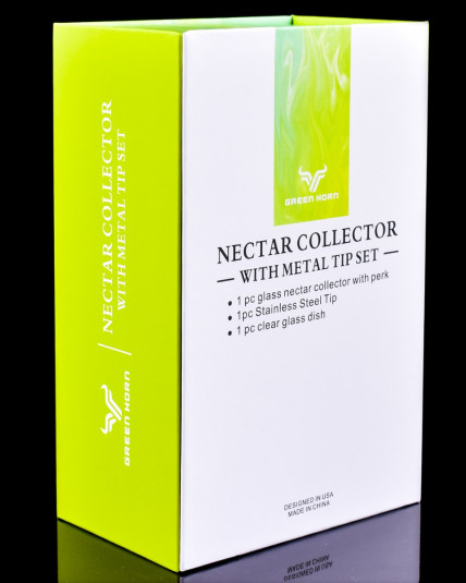 Amethyst Dream - Nectar Collector w/ Metal Tip Set by Green Horn