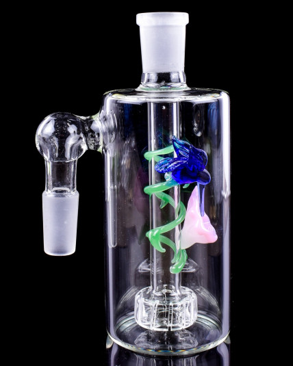 Avian Blossom - 14mm Matrix Perc Ash Catcher - Pink